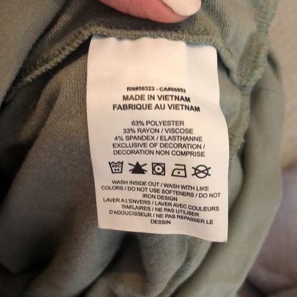 Nike crop sweatshirt green - Picture 4 of 5